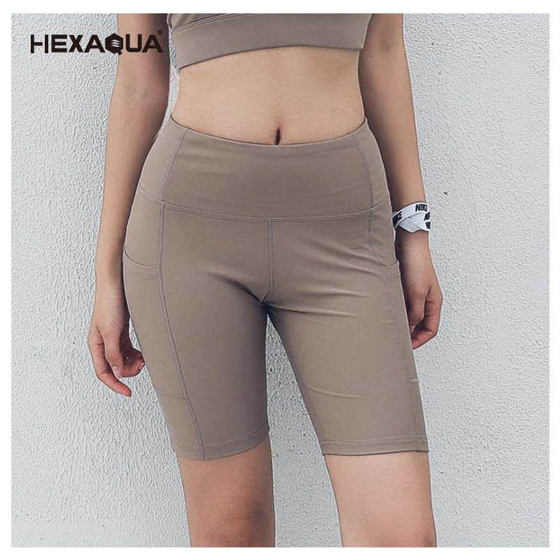 Yoga five - pant naked fitness pants tight buttocks and high - waist 2021 running shorts