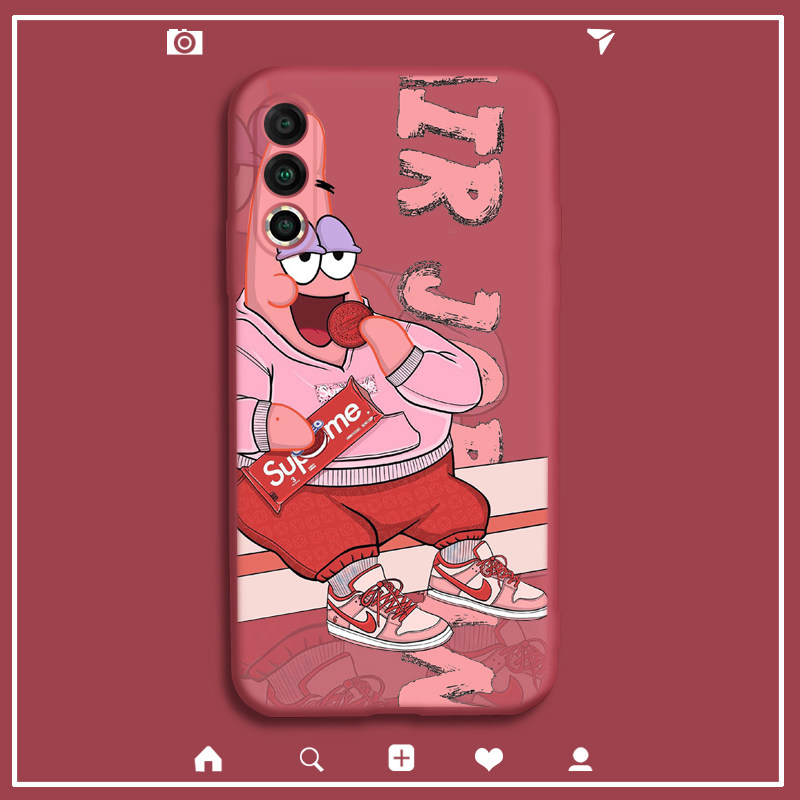 Meizu 16s mobile phone case 16spro new liquid silicone soft shell Meizu 16s all-inclusive lens ultra-thin anti-drop protective cover cartoon internet celebrity personality 16Spro creative simple trendy brand Simpson