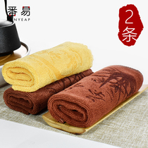 Gold coin exchange kung fu tea towel tea cloth thick pot rag tea set towel accessories tea table rag water absorption