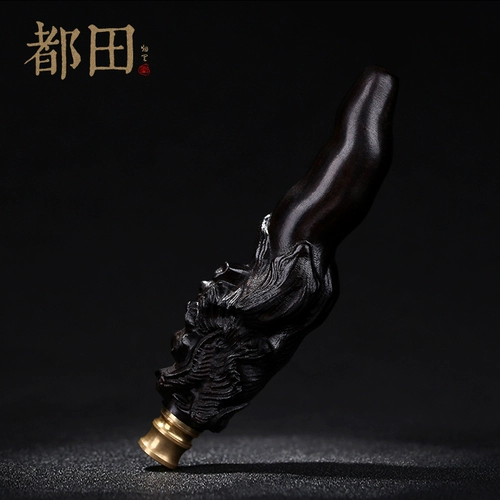 Оригинальный дизайнерский трехмерный мундштук ручной работы из сандалового дерева, подарок на день рождения