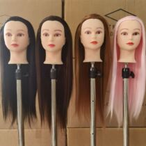 Weaving wigs make-up artists practice female beauty face silicone models to learn to weave wigs