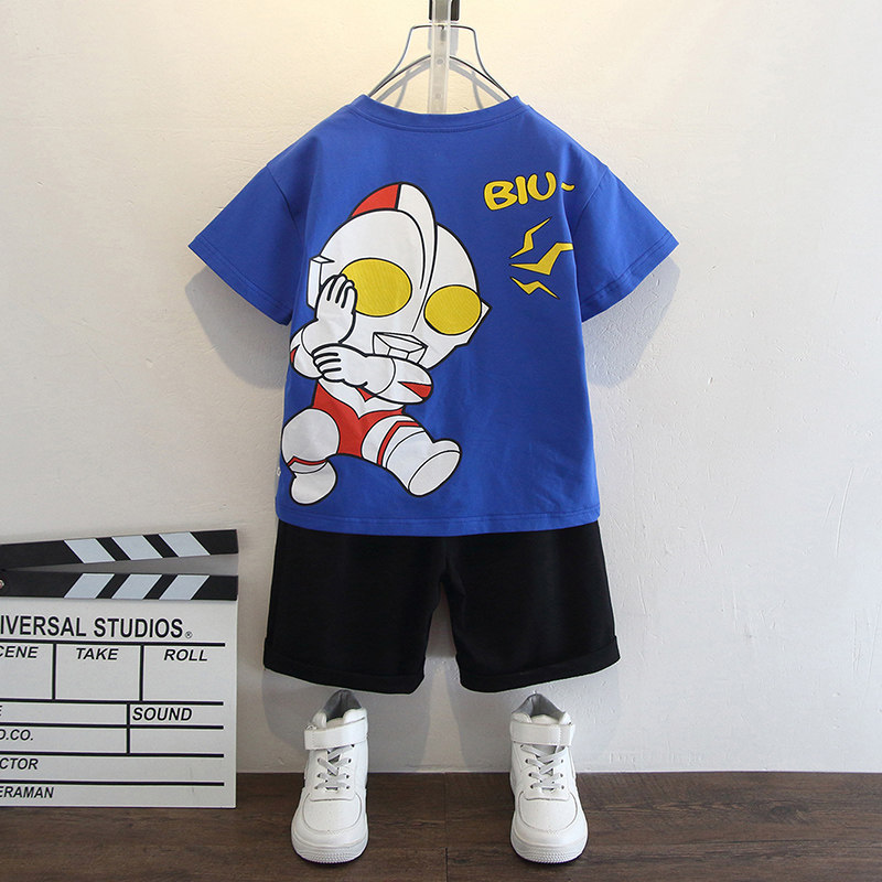 Otman Clothes Children Summer Boy Summer Short Sleeve Cotton T-shirts Summer Children's Clothes