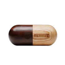 samgool pick storage box electric guitar capsule pill bag shelf custom grade accessories handmade solid wood