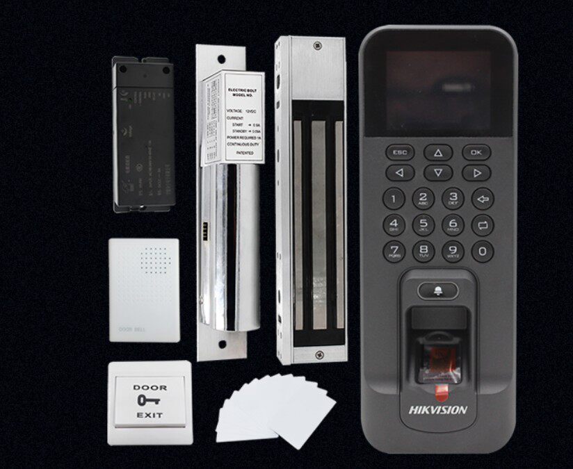 Hikvision DS-K1T804BMF fingerprint access control attendance all-in-one machine DS-K1T804BF