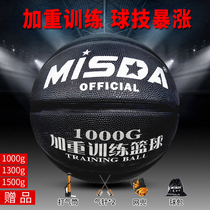 Aggravating Basketball Wildball 7 Training With Ball Gravity Overweight Rubber Heavy Ball 1 1 3 1 5 1 8 2kg Blue Ball