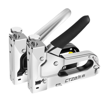 Manual Nail Gun Three Use Code Nail Gun Gas Nail Nailing Gun U Type Nail Snatcher Oil Painting Horse Ordering Gun Photo Frame Martin Gun