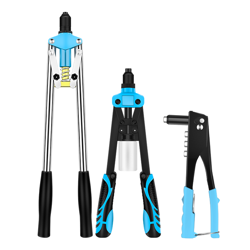 Rivet Gun Manual Home Pull Riveter Head Riveting Machine Tool Pull Nail Riveting Snatched and Labor-saving Liuding Gun