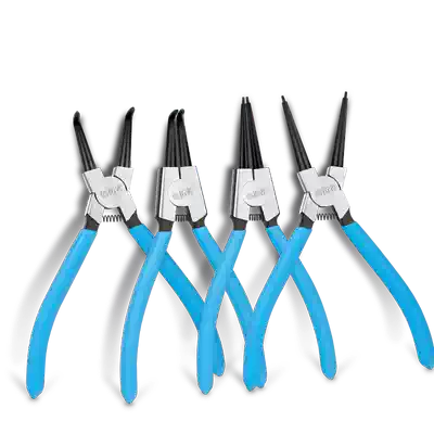 6-inch Ning Bridge Circlip pliers replacement anti-theft door handle automatic lock core white inner card outer buckle straight mouth shaft