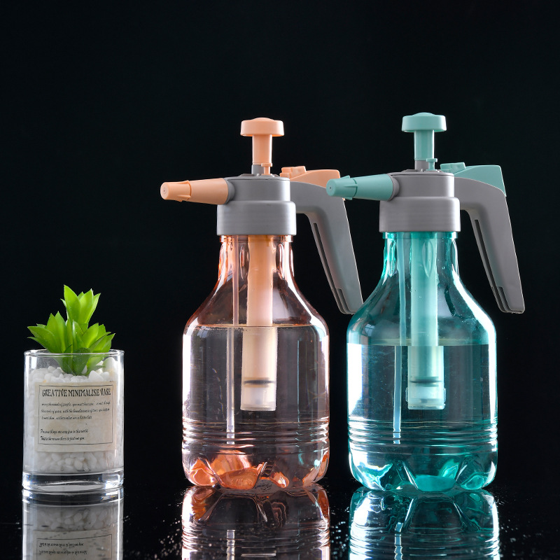 Manual pneumatic pressure lock nebulizer Electric 2L Pressure Watering Spray Jug Home Watering Garden Art Tools Watering Pot