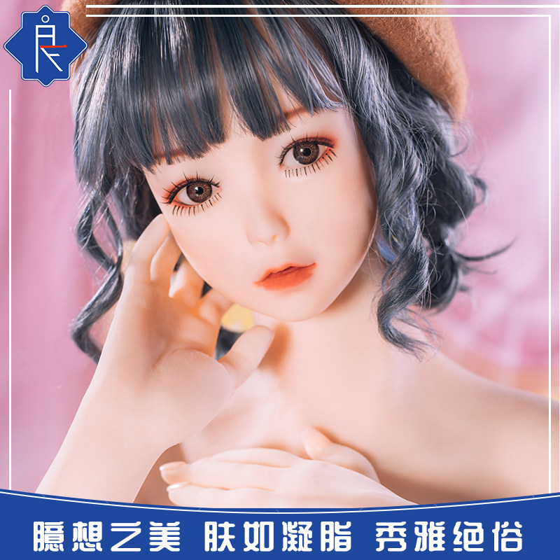 Physical doll full silicone non-inflatable male adult sex toys Bi Zhiliang bionic doll real human sex doll