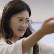 You are my fate Chen Jiaxin with glasses female Korean version of Chao Net red Liang Jie myopia ins black frame