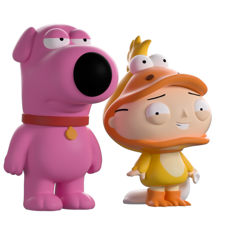In Stock Stewie Dumpling Brian Halloween Prank Family Youtooz Figure