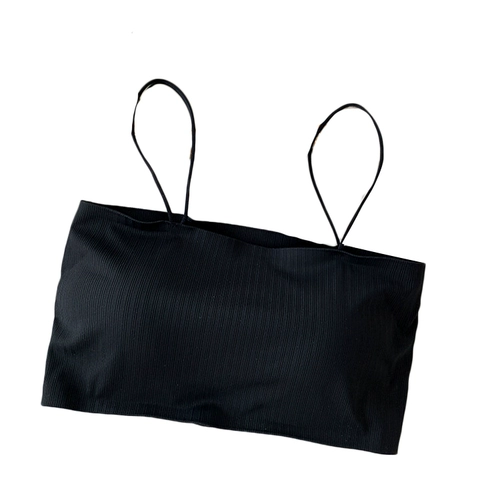 Шелковый черный топ с чашечками, нижнее белье, белый жилет, летний бюстгальтер-топ, эффект подтяжки, красивая спина