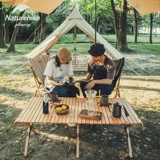 Naturehike Работал клиенту на открытом портативном складном столе для пикника с твердым деревянным столом для барбекю открытый лагерь для лагеря маленький стол.