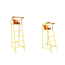 School volleyball court Referee Chair Badminton Hall Indoor Iron Referee Chair mobile Badminton Competition Referee Chair