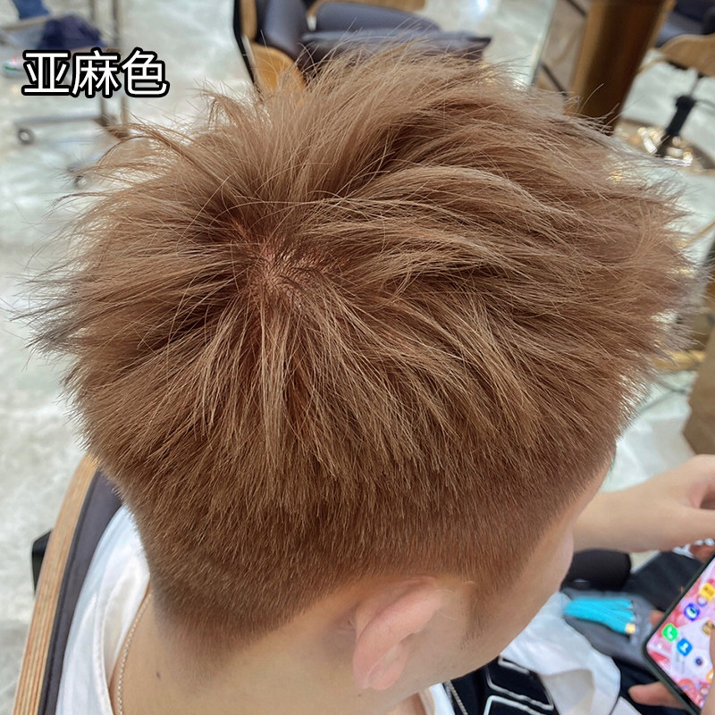 男士染发神器！日本花王泡沫染发剂亚麻褐茶棕怎么用？显白不挑皮？_彩染_淘宝美妆网