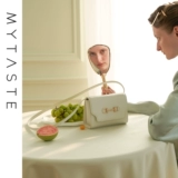 MYTASTE Ретро дизайнерская сумка на одно плечо, из натуральной кожи, тренд сезона