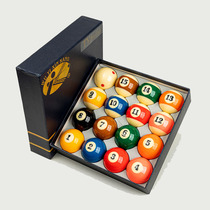Five-star gold crystal billiard ball Black eight or nine balls Standard set of billiard supplies Daquan American billiard accessories