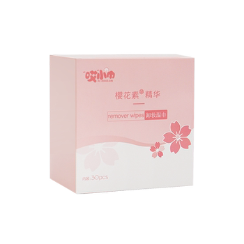 Sakura essence wet wipes for pregnant women's eyes and lips