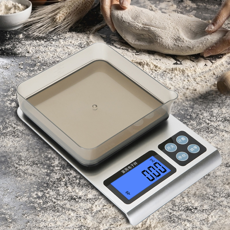 Precision Home Kitchen Scale High Precision Small Electronic Scale Balancer Gram Number Baked Flour Food Weighing Gram Scale