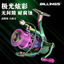 Bielix Fishing Wheels All-metal Spun Wheels No Gap Road Subfish Wire Wheel Sea Rod Wheel Far Throw Sea Rod Wheel Suit