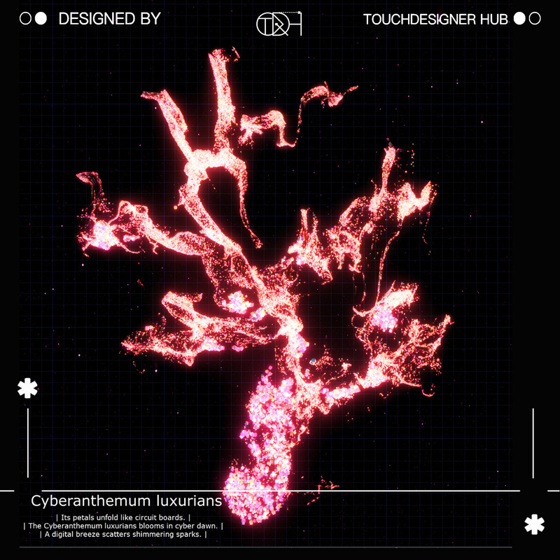 Touchdesigner Project: Particle Tree Growth Dynamic Poster, Point Cloud Diffusion, Keyboard Interaction, Td Source File Touchdesigner Project: Particle Tree Growth Dynamic Poster, Point Cloud Diffusion, Keyboard Interaction, Td Source File