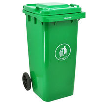 Lanpoetry Outdoor Large Size Trash Can Property District Hotel Classified Trash Can Plastic with lid dustbin outdoor ring