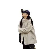 Western Sichuan travel wear waterproof jacket for women high-end outdoor mountaineering clothing autumn American style functional wind mountaineering jacket