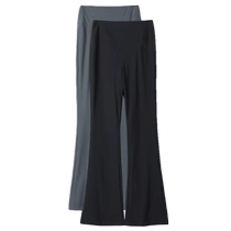 Gray ice silk micro-flared yoga pants for women to wear summer thin high-waisted hip-lifting Barbie pants sun protection quick-drying leggings