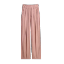 White pants womens Tencel jeans summer thin high-waisted straight loose loose drape lengthened wide-leg pants for tall people