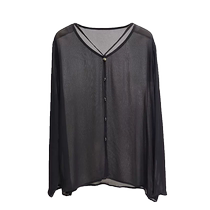 Summer thin ice silk sun protection cardigan womens blouse with skirt suspenders and air conditioning shirt chiffon sun protection top