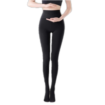 Extra long leggings for tall people womens autumn and winter outer wear plus velvet and thickened bare photosensitive legs pressure slimming leg pantyhose