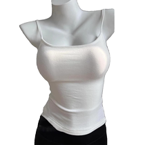 Small breasts turn into landmines. Breast-revealing large and thickened breast padded camisole for women with low-cut bra and all-in-one beautiful back vest