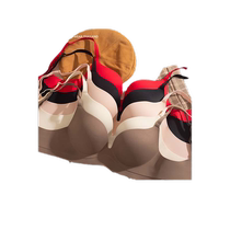 2 pieces~ Underwear for women with small breasts no wire rings small breasts anti-sagging flat chest special size seamless and beautiful back bra