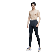 Mens shark pants winter velvet thickened warm pants sports yoga pants black tight leggings Barbie pants