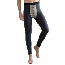Thin Velvet Shark Pants Mens Winter Seamless Tight Black Leggings Warm Pants with Velvet Motorcycle Barbie Pants