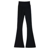 Micro-flared shark pants for womens outer wear spring and autumn new high-waisted belly-controlling butt-lifting Barbie pants tight slimming legs and flared yoga pants