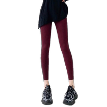 Shark pants womens outer wear autumn and winter thickened velvet high-waisted tight seamless leggings to lift buttocks and tighten tummy Barbie yoga pants