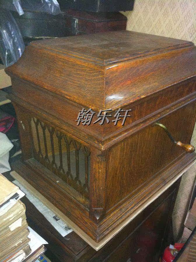 (Yao Lankaku) (Physical Online Shop) Edison Desktop Shaking Old Grammy Machine Antique Old Record Machine 