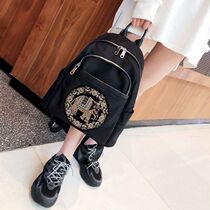 Hong Kong super fire Oxford cloth backpack womens fashion all-match Western style large capacity backpack ins travel bag trend