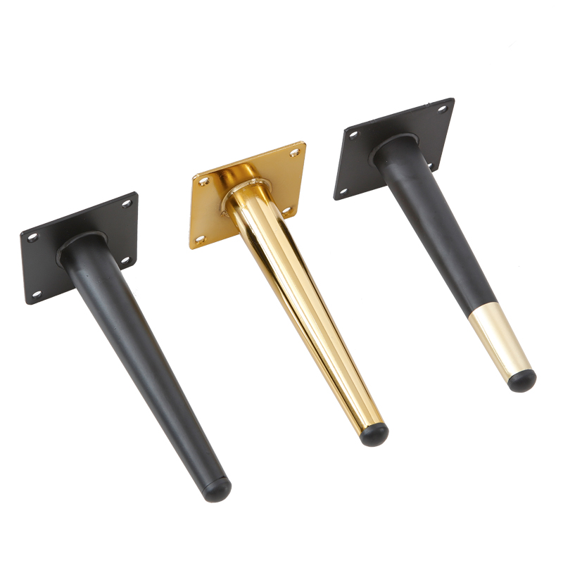 Light Extravagant Metal Feet Sofa Feet Overall Cabinet Tea Table Feet TV Cabinet Feet Cone Pins Furniture Legs Support Legs Five Gold Accessories
