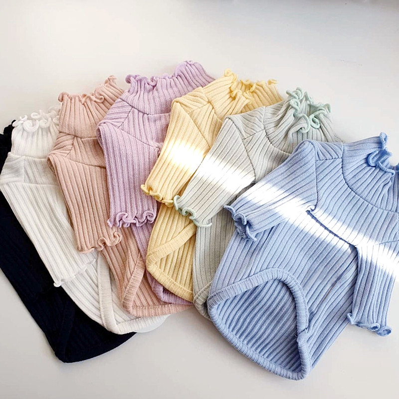 Pet Pajamas Pet Bottoming Shirt Teddy Cat Bichon Pomeranian Schnauzer Poodle Dog Small Dog Clothes