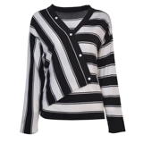 Осенний трикотажный свитер, кардиган, куртка, лонгслив, V-образный вырез