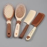 Милый кушон для выпрямления волос, расческа, подушка безопасности, кудрявый массажер, придает объем