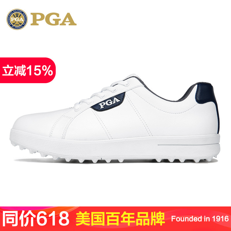 <!--美国PGA 高尔夫球鞋 女士防水鞋子 百搭舒适 防滑固定钉 2024新品-->