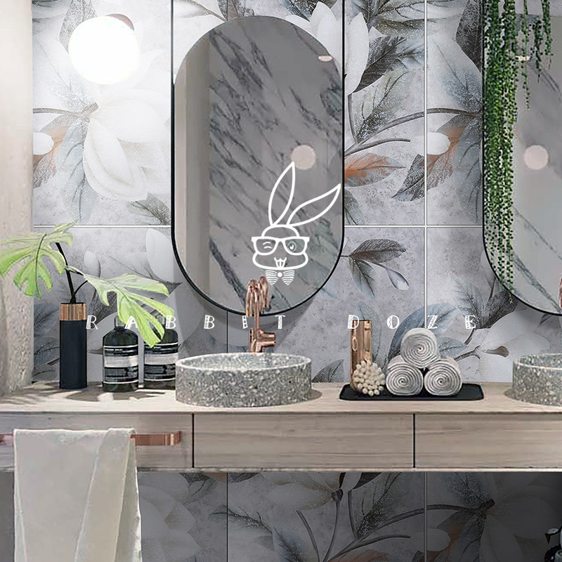 Nordic all-ceramic embossed gilt slab art background wall tile powder room bathroom kitchen balcony 600*1200