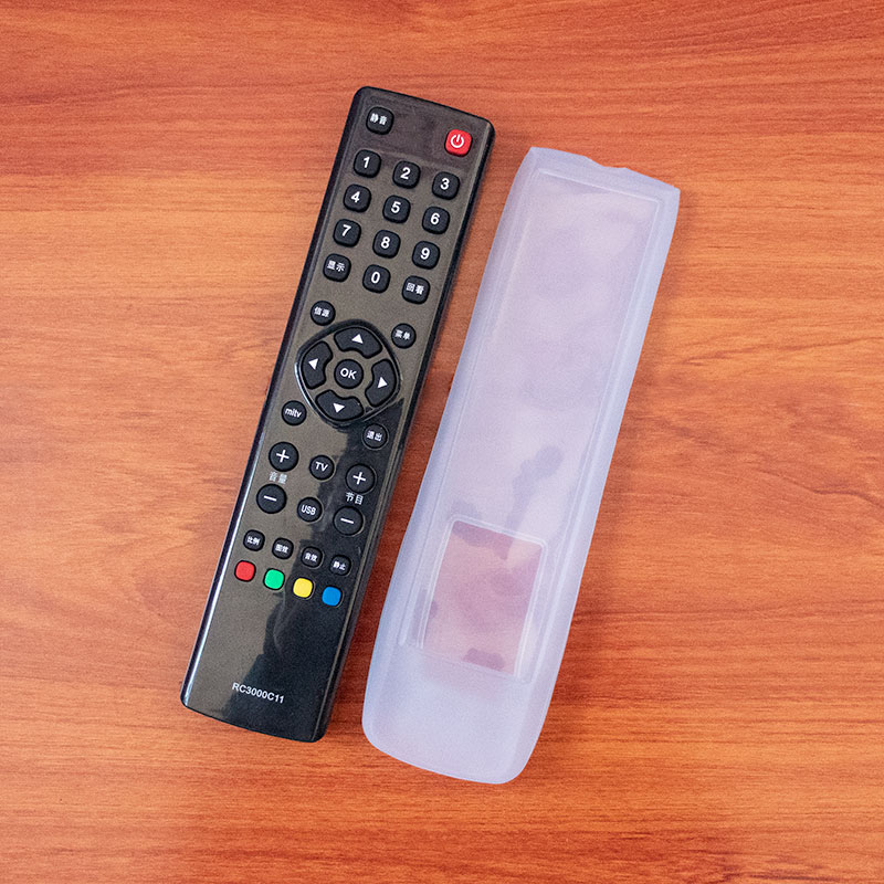 TCL TV Remote RC3000C11 Cover HD Remote Control Cover Dustproof Waterproof Shatterproof Silicone Cover