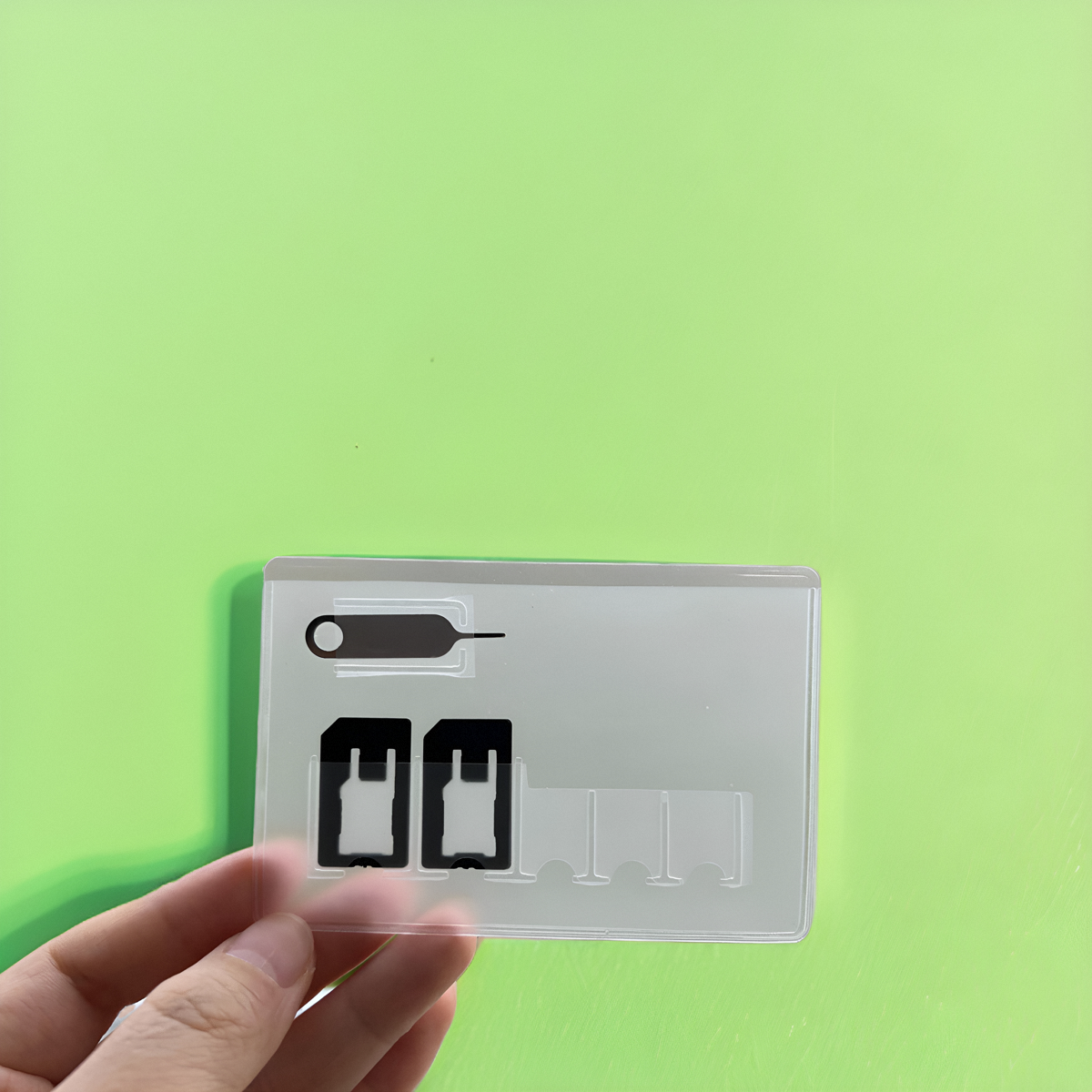 Mobile Phone Sim Card Storage Bag Mini Phone Card Holder Nanosim Card Organizer Card Removal Tool Portable Travel