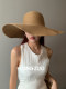 High-end version of straw hat for women with large brim, summer sun protection, UV protection, vacation seaside sun hat, straw hat