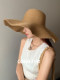 High-end version of straw hat for women with large brim, summer sun protection, UV protection, vacation seaside sun hat, straw hat